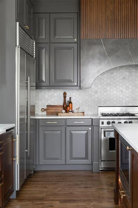 Charcoal Gray Kitchen Cabinets Design Ideas