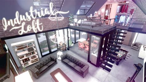 New York Industrial Loft 🌆 ☕️ The Sims 4 City Living Speed Build