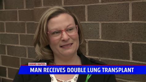 Man Receives Double Lung Transplant Youtube