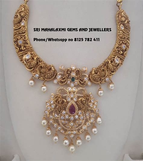 New Designs Of Kanthi Necklaces Added Stunning Gold Kanti Necklace