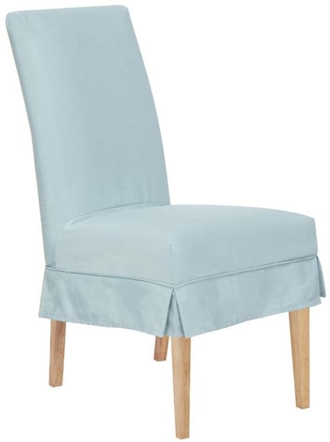 I suspect there are lots of homes with dining chairs like this and i suspect many are in a similar condition. Parsons Chair Short Cover - Slipcovers - Cushions ...
