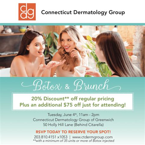 Botox And Brunch With Ct Dermatology Group June 4th Westport Moms