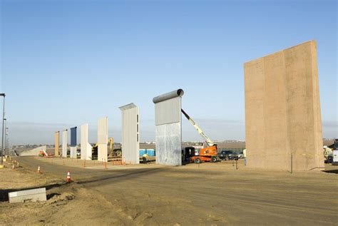 Federal Government Rolls Out Eight Border Wall Prototypes Kera News
