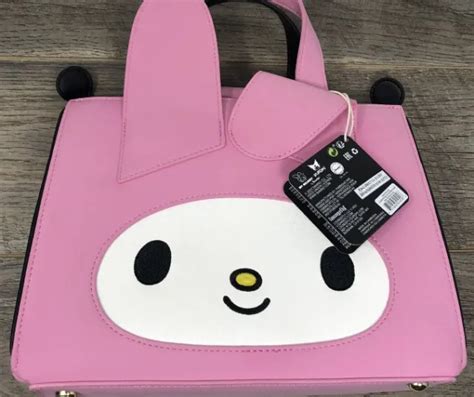 Loungefly Sanrio My Melody And Kuromi Faux Leather Mini Backpack Bag