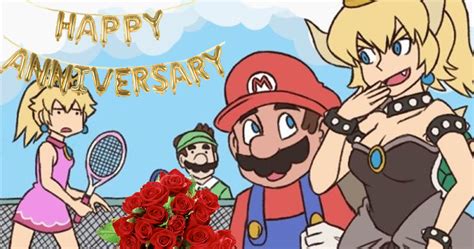 Bowsette And Marios Unlikely Romance Turns Two Years Old