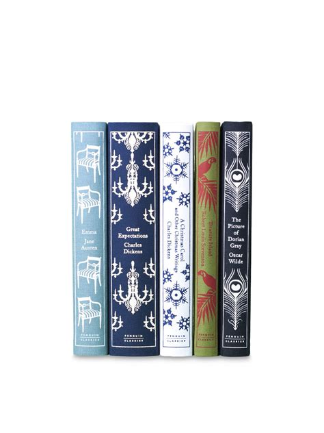 Penguin Classics Set Of 5 Gilt Home Penguin Classics Book Set Books