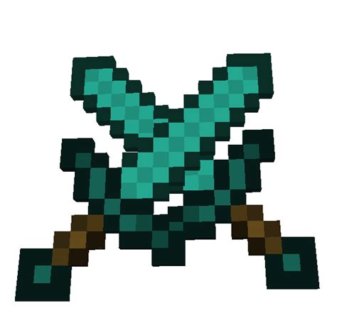 Minecraft Diamond Sword Transparent Background Minecraft Diamond