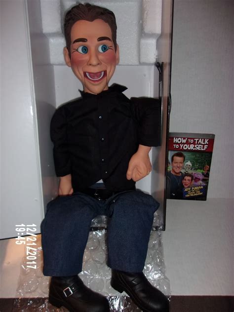 The Little Jeff Ventriloquist Dummy Doll Figure In Box By Jeff Dunham