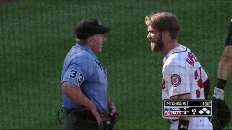 Video Bryce Harper Gets Ejected For Screaming At Umpire After Tirade Watch Athlete Swag