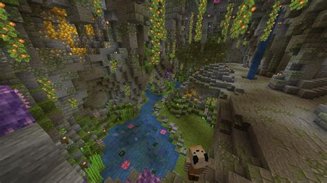 I Made A Lush Caves Inspired Axolotl Sanctuary Basement Minecraft