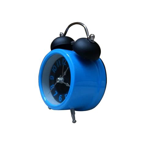 Mini Quartz Twin Bell Alarm Clock With Led Light Ts Byte Ts Byte