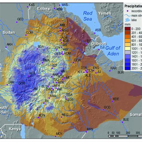Ethiopia Population Density Source Moard 2010 P 6 Download