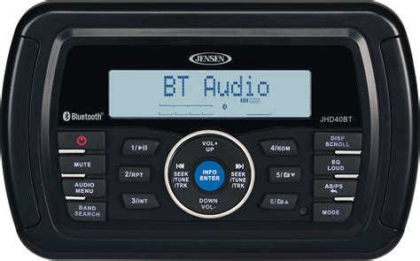 Jensen Jhd40bt Amfmwbusb Bluetooth Stereo Marine Stereo Radio Stereo