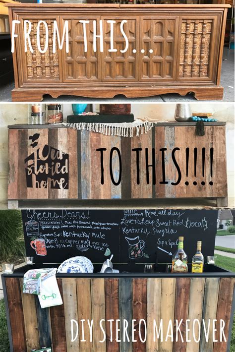 House soon and i would like to build my own portable bar that i can anyone recommend a place or website where i can find plans or blueprints for a smaller, diy. From 70's Stereo to Portable Bar -- Latest DIY Project -- Our Storied Home | Diy bar, Lime diy ...