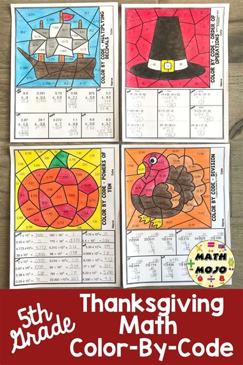 5th Grade Thanksgiving Activities