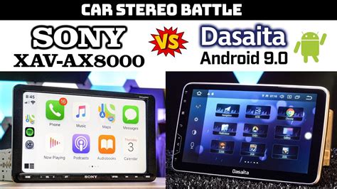 Sony Xav Ax8000 Vs Dasaita 102” Android 90 Pie Youtube