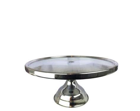 Stainless Steel Footed Cake Stand 12 30cm