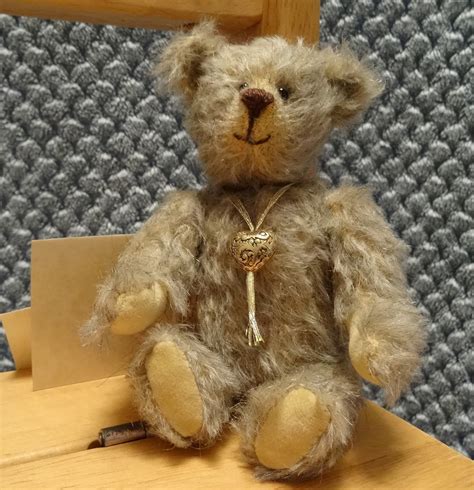 Handmade Collectors Traditional Mohair Bear Limited Edition 1 Of 1 Etsy
