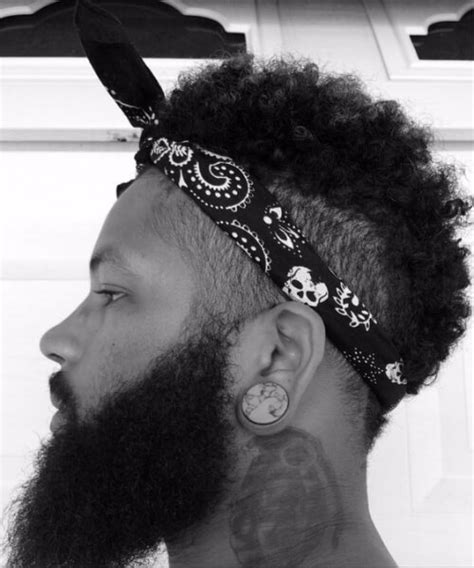 Amazing haircuts for black men of 2019. What's so bad about wearing a headband or bandana? | ResetEra