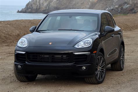 2015 Porsche Cayenne S Cars Suv Black Wallpapers Hd Desktop And