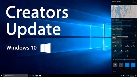 Novedades De Windows 10 Creator Update Youtube