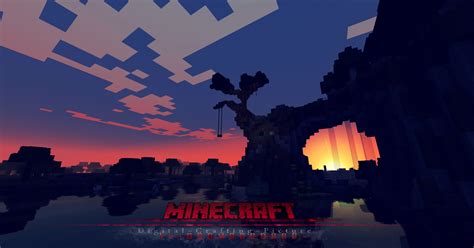 Minecraft Sunset By 666m666d666 On Deviantart