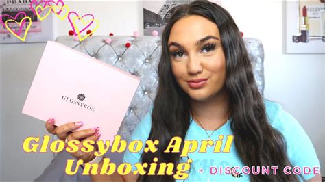 Glossybox April Unboxing 2022 Caitlin Sinnett Youtube