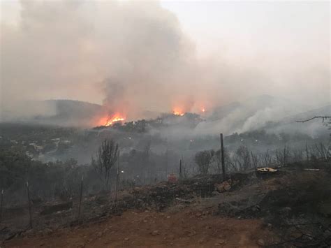 Fires Burn Thousands Of Acres In Northern California Across