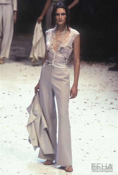 Emanuel Ungaro Spring Summer 1999 Couture Runway Outfits Runway