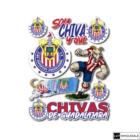 Chivas De Guadalajara Waterproof Stickers Etsy