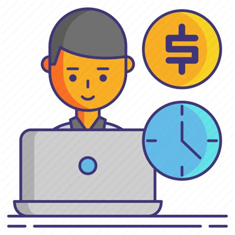Freelancing Online Working Icon Download On Iconfinder