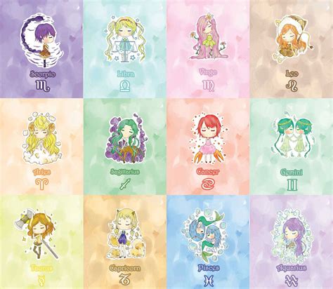 Dreamy Zodiac Girls Zodiac Signs Animals Zodiac Signs Chart Zodiac