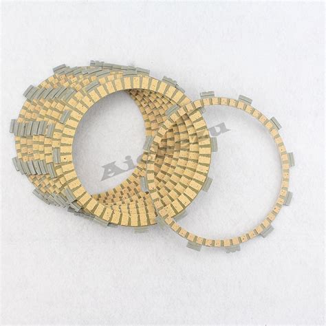 Acz Motorcycle 9pcs Engine Parts Clutch Friction Plates Paper Based