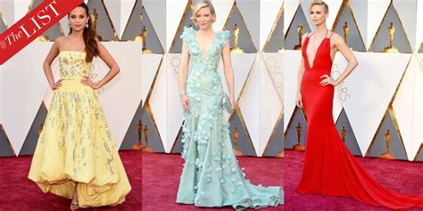 Oscars Fashion 2016 Oscars 2016 Best Dressed Celebrities