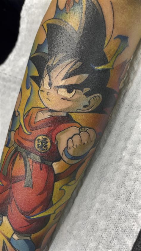 Discover 131 Goku Vegeta Fist Bump Tattoo Best Poppy