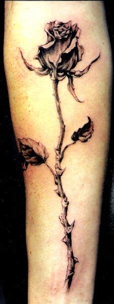31 Rose With Thorns Tattoo Ideas Thorn Tattoo Tattoos Rose Tattoos