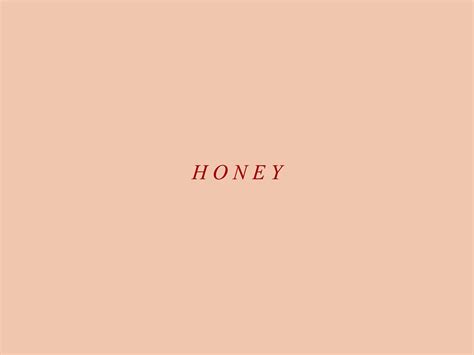 Honey By Nadia Ryder Aesthetic Desktop Wallpaper Cute Desktop