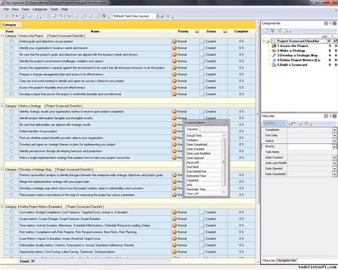 Project Management Scorecard For Excel Download Excel Templates