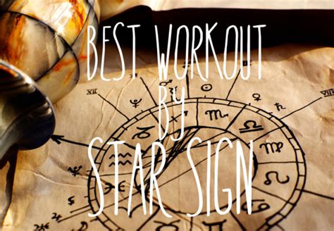 Zodiac Workout How To Exercise By Star Sign