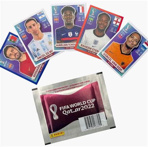 Panini Fifa World Cup Qatar 2022 Album With 5 Sticker Packs Etsy