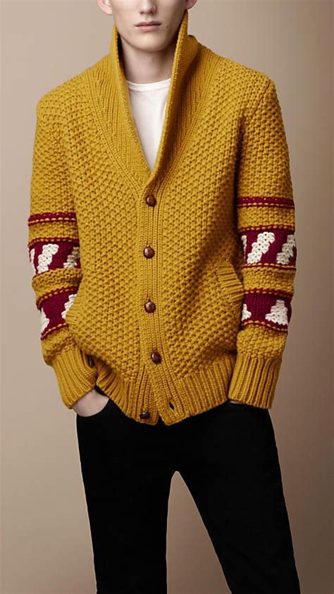 Burberry Iconic British Luxury Brand Est 1856 Knitwear Men Mens