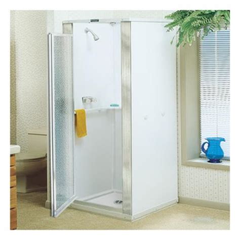 Elm Mustee 80 Durastall Shower Stall 32 58 In Lx32 58 In Wx75 38