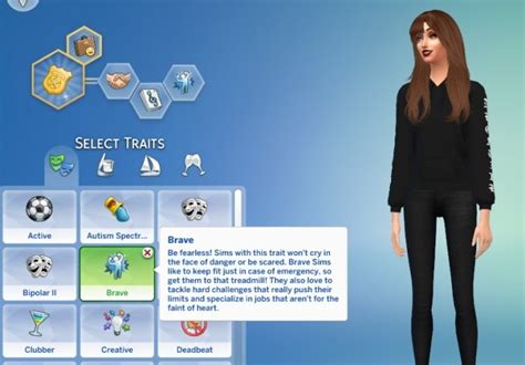 Brave Trait By Gobananas At Mod The Sims Sims 4 Updates