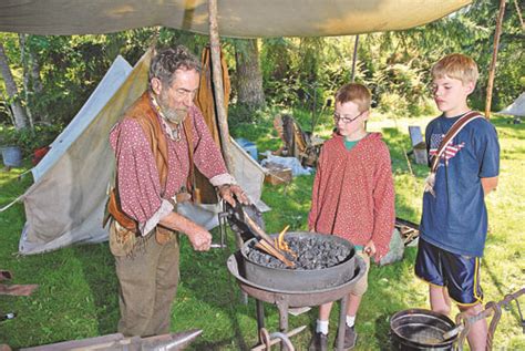 Mountain Men Descend On Peninsula For Recreation Of Fur Trappers
