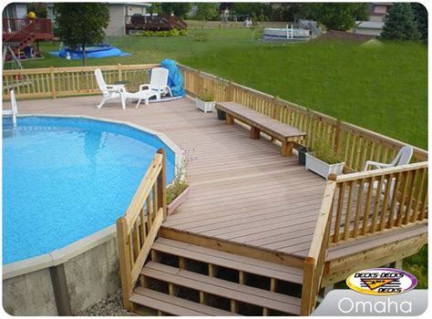 You'll be using a 1000l ibc and a few pallets. Pool Spa Decks Photo Gallery | Decks, Decks and More Decks ...