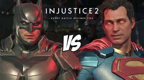 Batman Vs Superman Fight Injustice 2 Gameplay Youtube