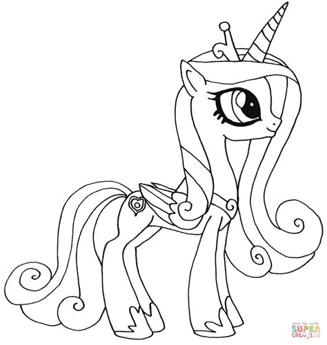 My Little Pony Coloring Pages Twilight Sparkle At Getdrawings Free