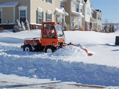 Snow Plowing And Removal Services Horticulture Services