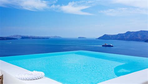 The best santorini hotels with private pool, jacuzzi, plunge pool, cave pool, hot tub, and caldera views. Europe: Top 5 Luxury Hotel Suites with Private Pools