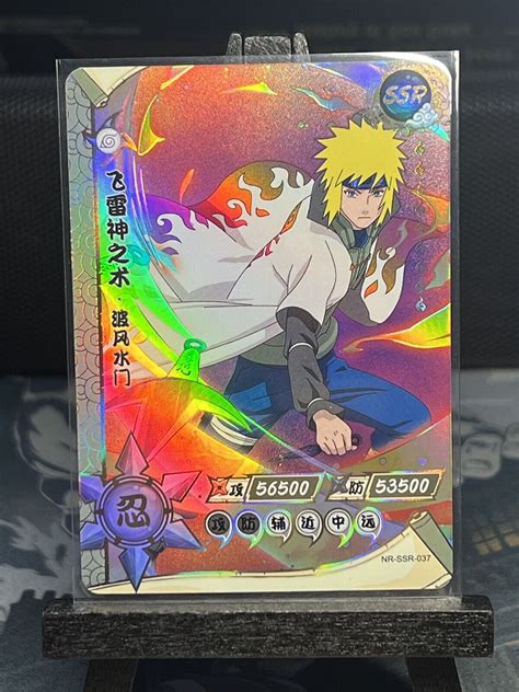 Mavin Ssr Minato Namikaze Naruto Trading Card Anime Ccg Tcg